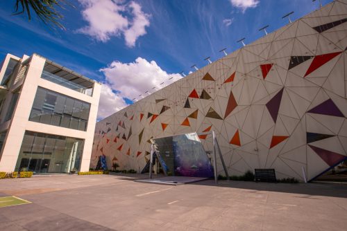 Fachada principal del Centro Expositor de Puebla, recinto reconocido en el Top 10 nacional 2025