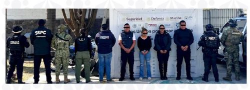 Detienen a policías municipales en la SSC Puebla por trabajar con La Barredora 2 policías municipales detenidos Puebla