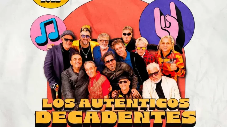 concierto gratis Los Auténticos Decadentes