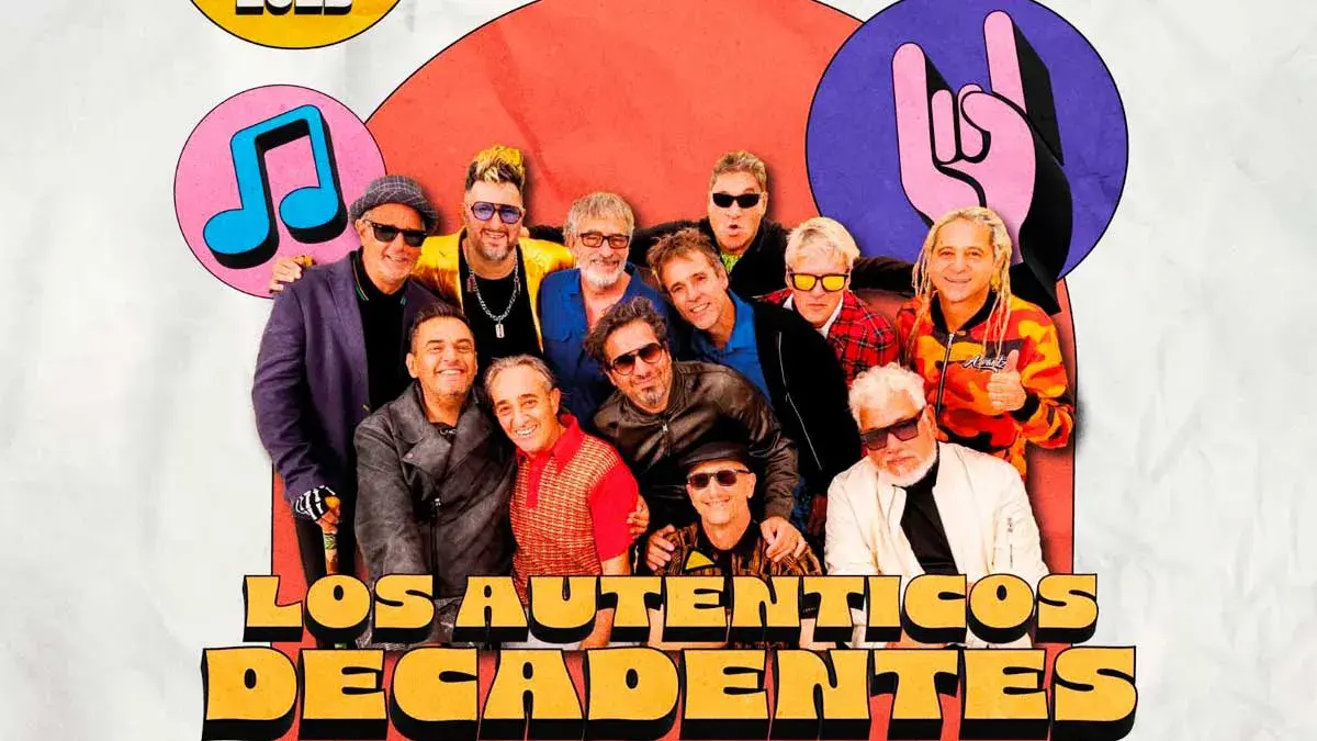 concierto gratis Los Auténticos Decadentes