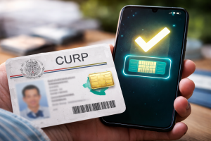 qué pasa si no registro mi CURP en mi línea telefónica en México