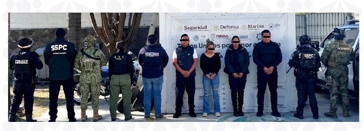 policías municipales detenidos Puebla
