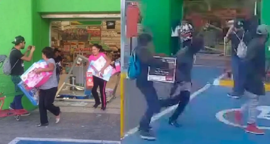 saqueos en Puebla 2017