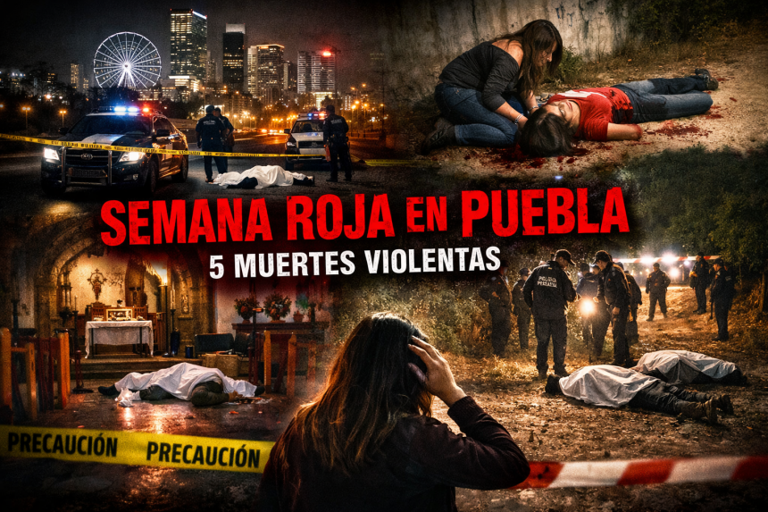 Semana roja en Puebla